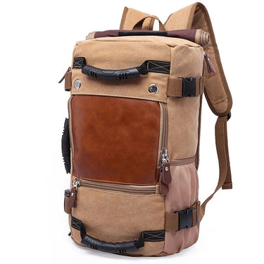 venta de mochilas viajeras Caqui